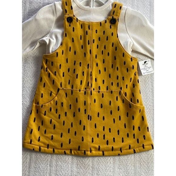 Focus Kids Size 18M 2-PC Cheetah Dress Set - Picture 2 of 5